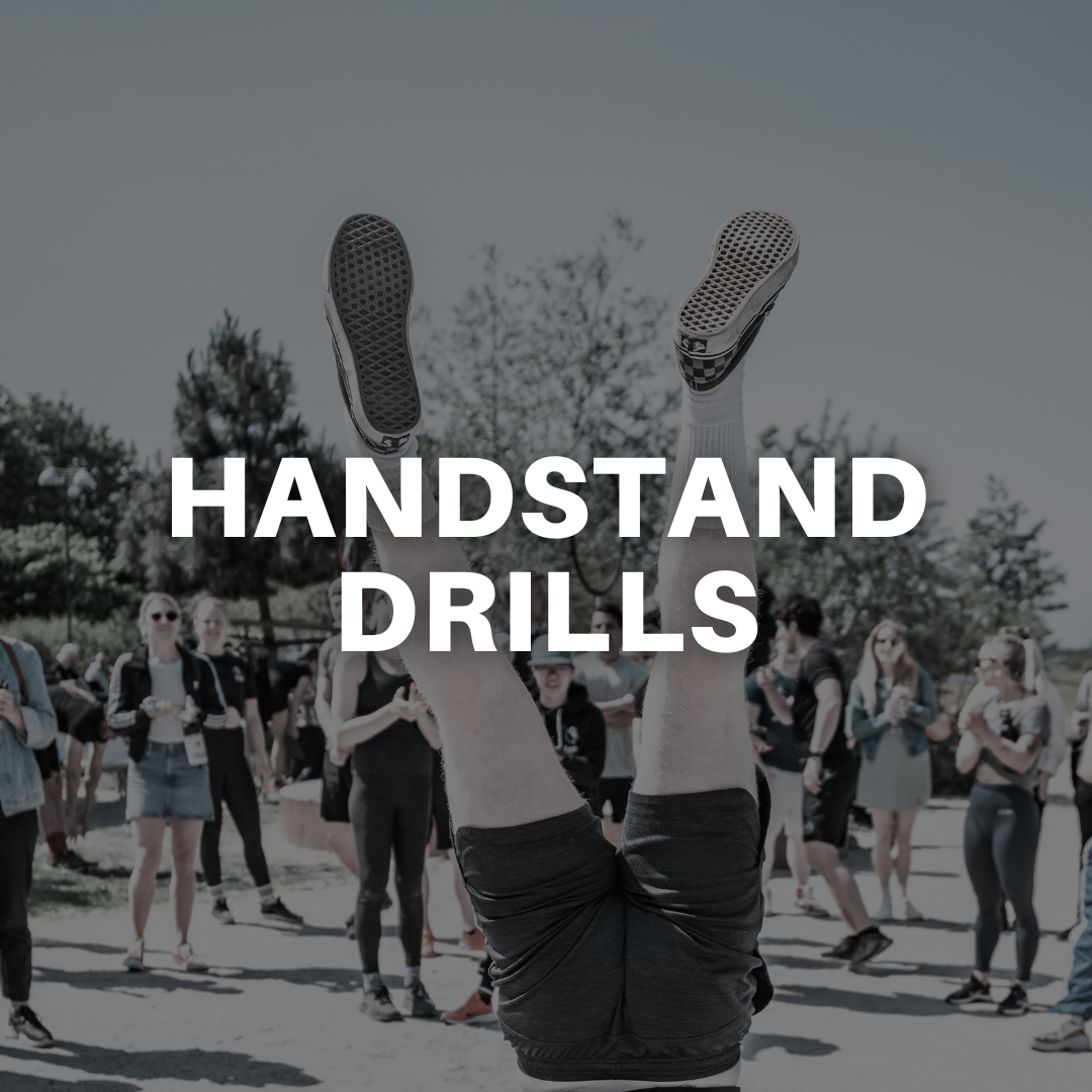 HANDSTAND DRILLS