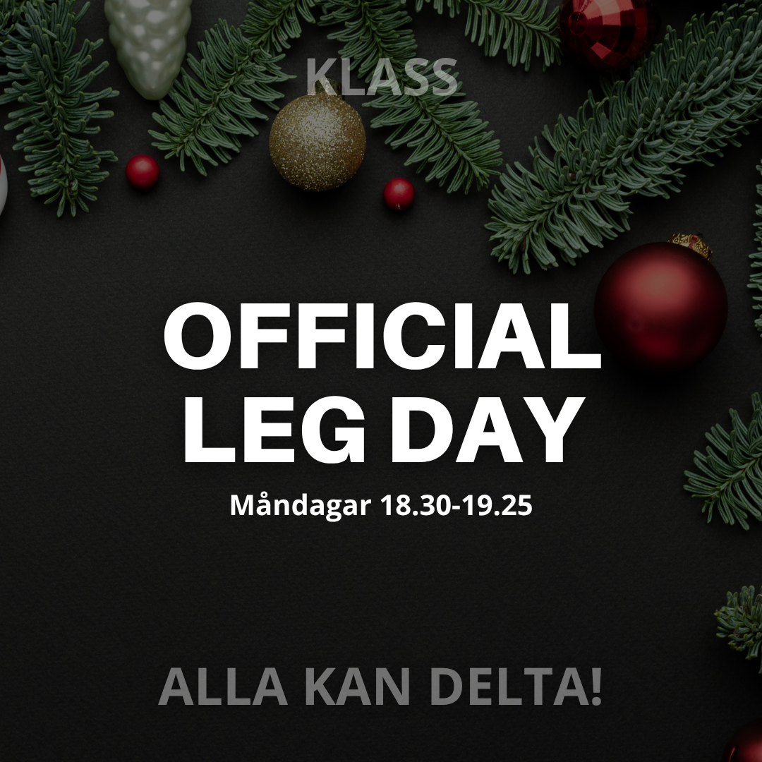 OFFICIAL LEG DAY