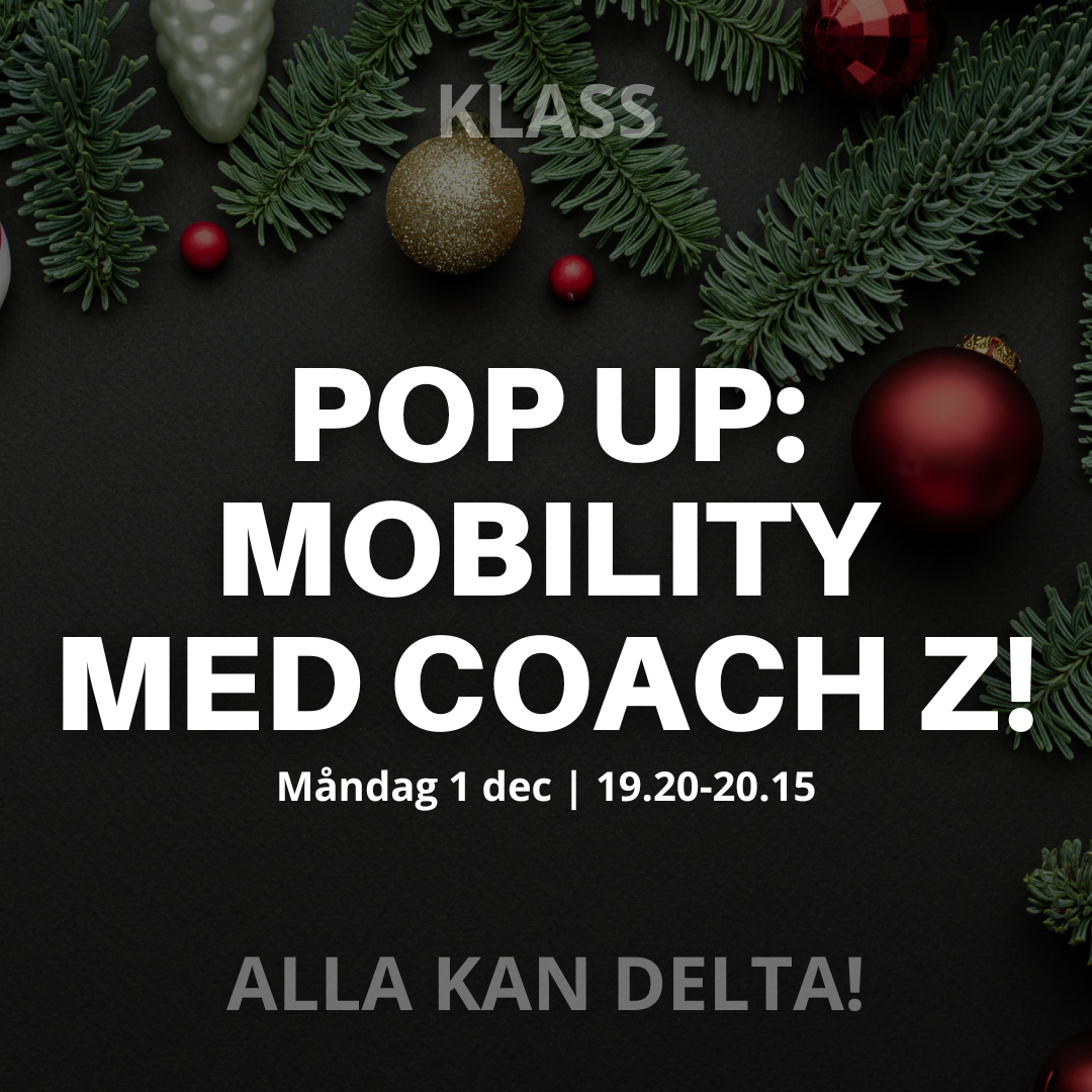 POP UP: MOBILITY MED COACH Z!