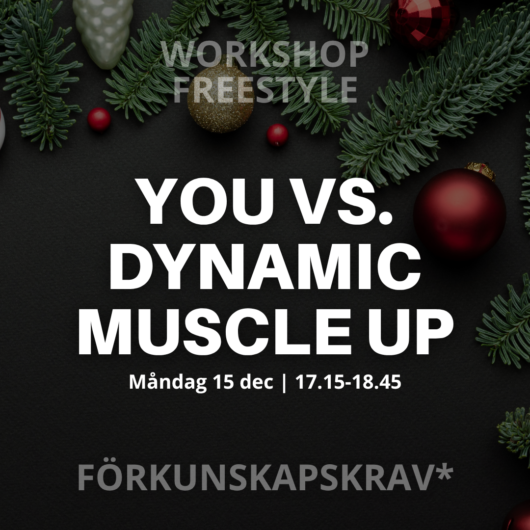 YOU VS. DYNAMIC MUSCLE UP