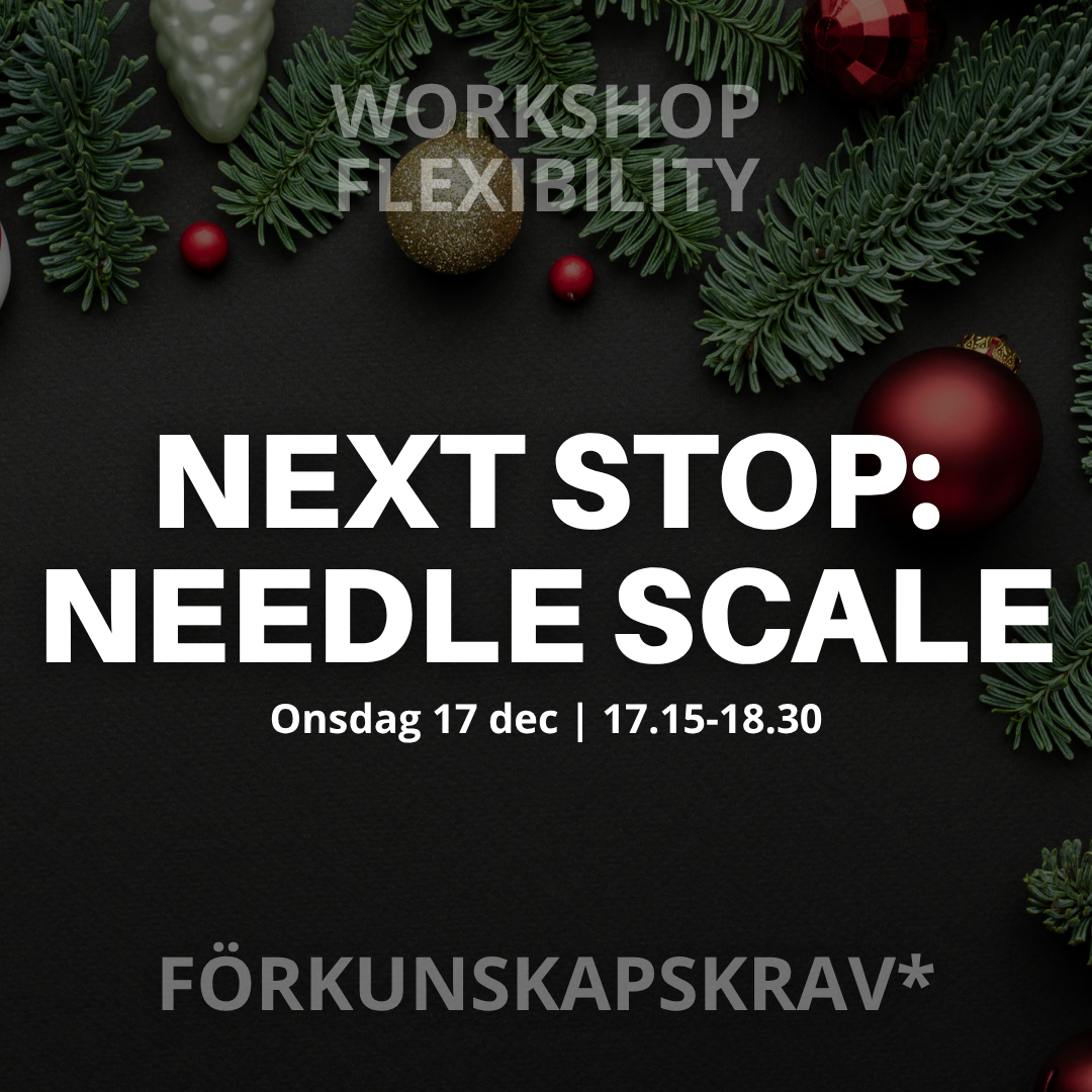 NEXT STOP: NEEDLE SCALE