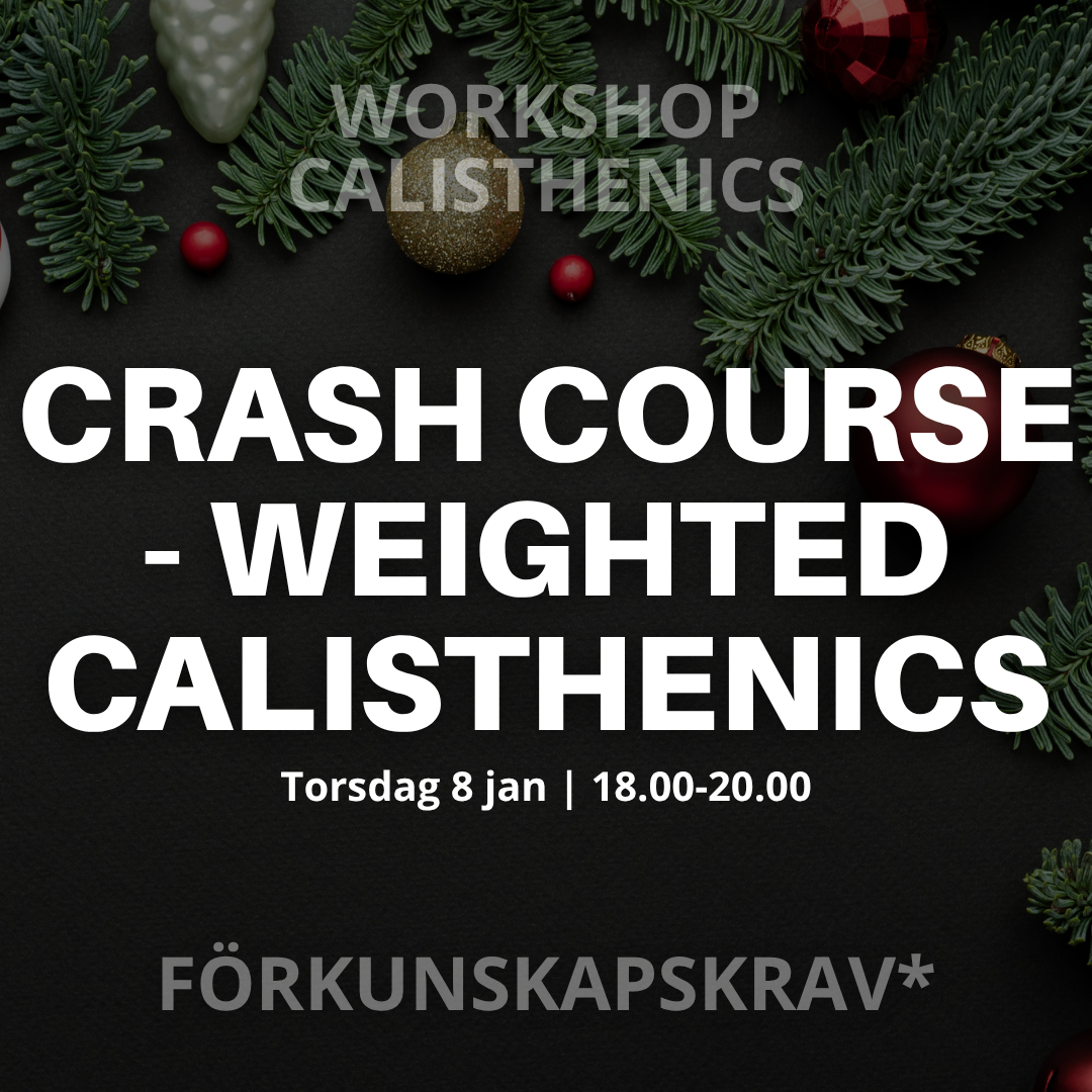 CRASH COURSE - WEIGHTED CALISTHENICS