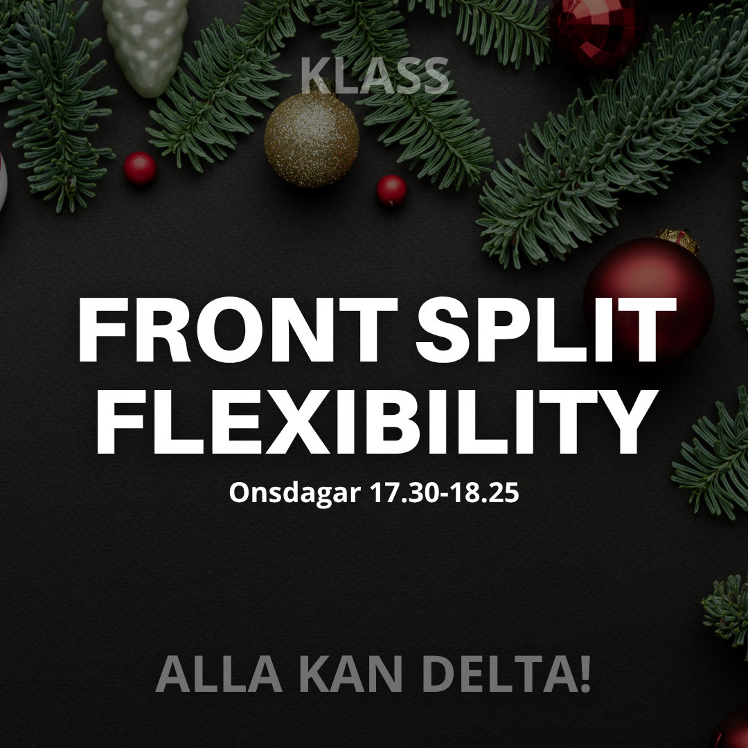 FRONT SPLIT FLEXIBILITY