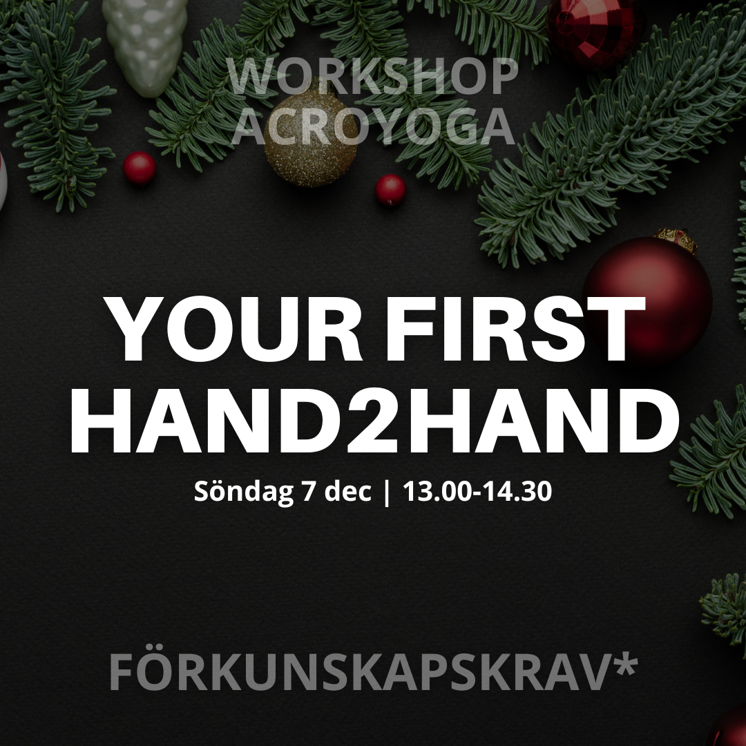 YOUR FIRST HAND2HAND