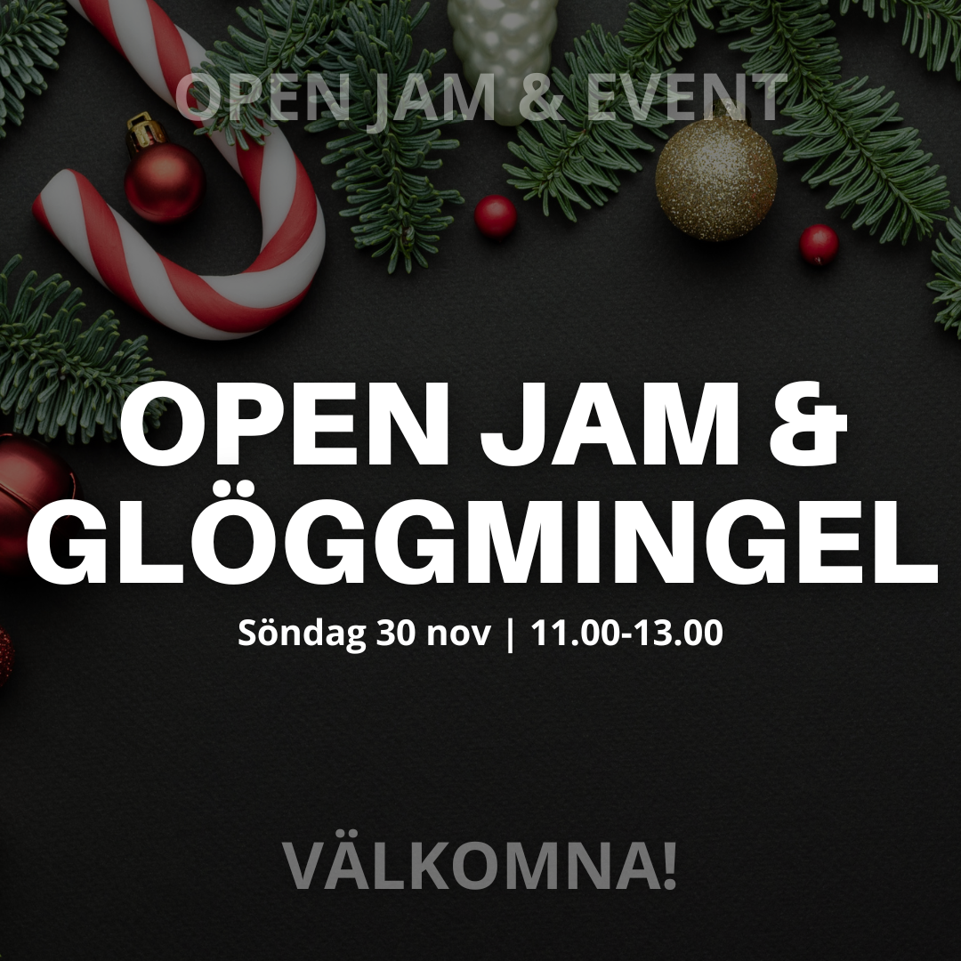 GLÖGGMINGEL MED OPEN JAM